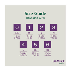 Bambo Nature Eco-Friendly Diaper Size 4, Mega Pack ,7-14kg (144 diapers) Tall pack