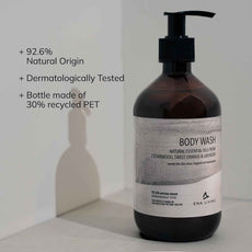 Shower Gel for Men and Women, 500 ml, Lavender, Orange & Cedar Wood