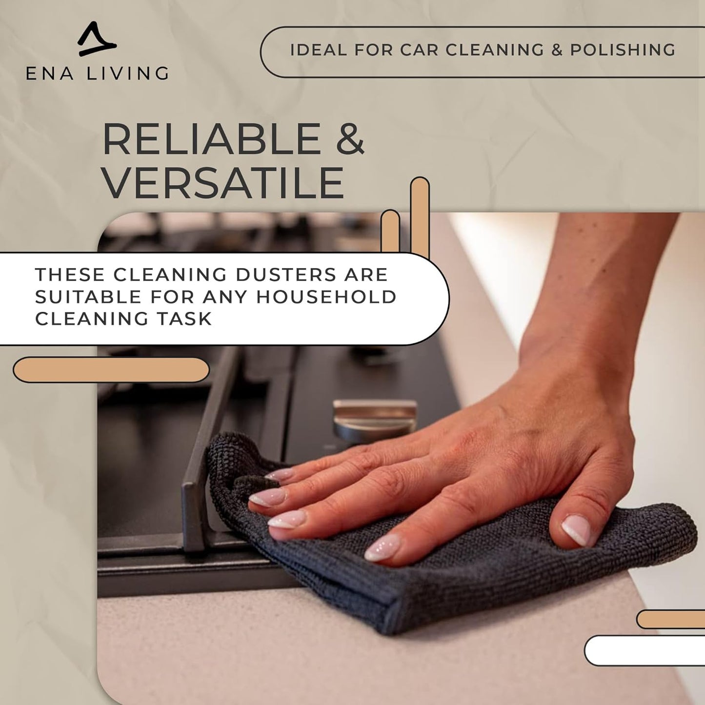 Black Microfiber Cloth