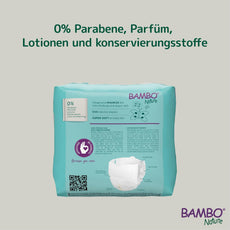 Size 0 Premium Eco Nappies, Premature (2-7lb/1-3kg) Pack of 24, XXS