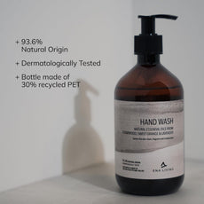 Hand Soap with Essential Oils, 500 ml, 1 Bottle of Liquid Hand Soap with Cedarwood, Sweet Orange & Lavender, Luxurious Hand Soap iHealthcare