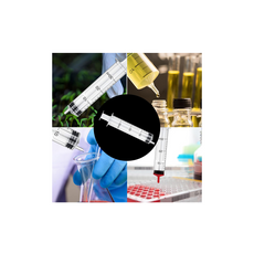 Pack of 16 30 ml Syringes, Sterile Syringes with Lid, Plastic Syringe for Oil, Brake Fluid, Reusable Plastic Syringe for Small Pet Feeding, Engine Oil or Brake Fluid