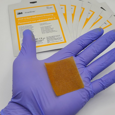 Iodine Non-Adherent Wound Dressing (Inadine PVP-I) 5x5 cm, 25 Pack