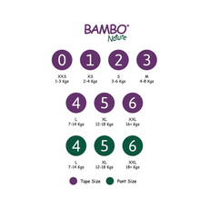 Bambo Nature Premium Eco Nappies, Size 6 (+16kg), XXL, 120PK, Eco-Labelled Sustainable Nappy, Enhanced Leakage Protection, Secure and Comfortable Baby Nappies