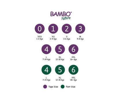 Bambo Nature Premium Eco Nappies, Size 6 (+16kg), XXL, 120PK, Eco-Labelled Sustainable Nappy, Enhanced Leakage Protection, Secure and Comfortable Baby Nappies