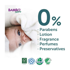 Bambo Nature Premium Eco Nappies, Eco-Labelled Newborn Nappies, Enhanced Leakage Protection, Secure & Comfortable Baby Nappies, Newborn Essentials - Size 1