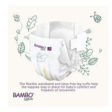 Bambo Nature Premium Eco Nappies - Size 3