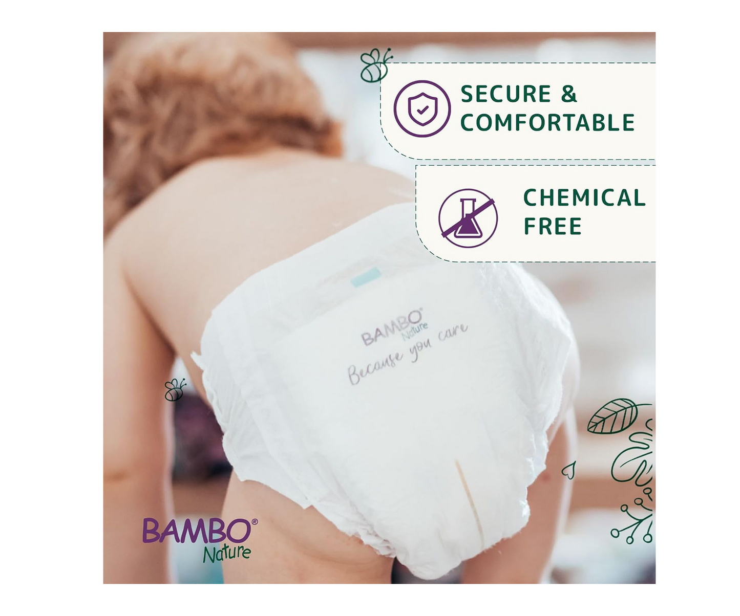 Bambo Nature Premium Eco Nappies - Size 3
