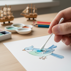 Halley Medical Supplies Ltd. Ear Buds - Pack of 3 (200 pcs each) - Round Thick Tips, 100% Cotton Swabs, Double-Tipped, Hygienic, Gentle, and Safe for Ears - Total of 900 Swabs - Assorted