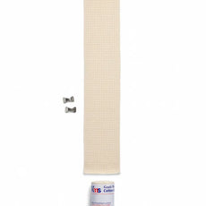 Crepe Elastic Cotton Bandage (6-Pack) - Washable & Reusable - Flexible Support for All Body Areas