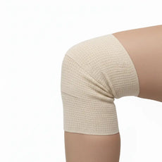 Crepe Elastic Cotton Bandage (6-Pack) - Washable & Reusable - Flexible Support for All Body Areas