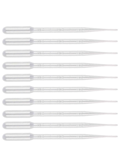 KongJies 3ml Plastic Pipette Droppers – 100PCS