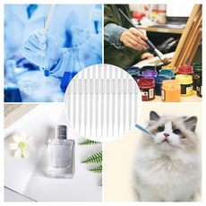 Halley Medical Supplies 3ml Plastic Pipette Droppers – 100PCS