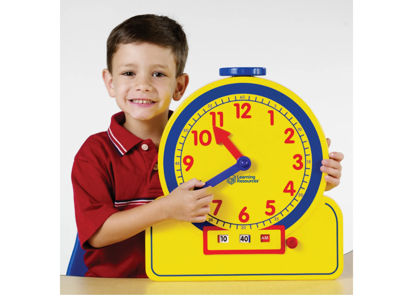 Primary Time Teaching 12-Hour Learning Clock