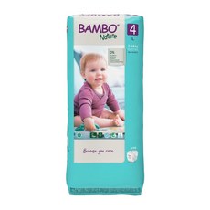 Size 4 Eco-Friendly Diaper, 7-14kg (48 diapers )Tall pack, Pack of 48 Nappies