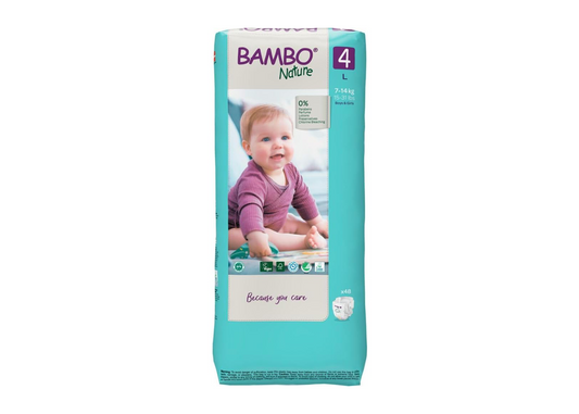 Size 4 Eco-Friendly Diaper, 7-14kg (48 diapers )Tall pack, Pack of 48 Nappies
