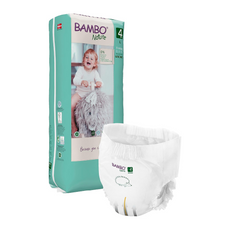 Size 4 Maxi Pack Premium Eco Nappy Pull-Up Pants, (15-31lb/7-14kg) Tall PAC of 40