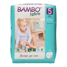 Size 5 Junior 12-18 kg, White (1 X Pack Of 22)