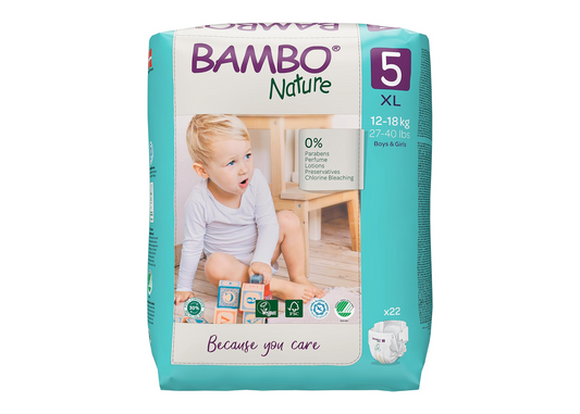 Size 5 Junior 12-18 kg, White (1 X Pack Of 22)