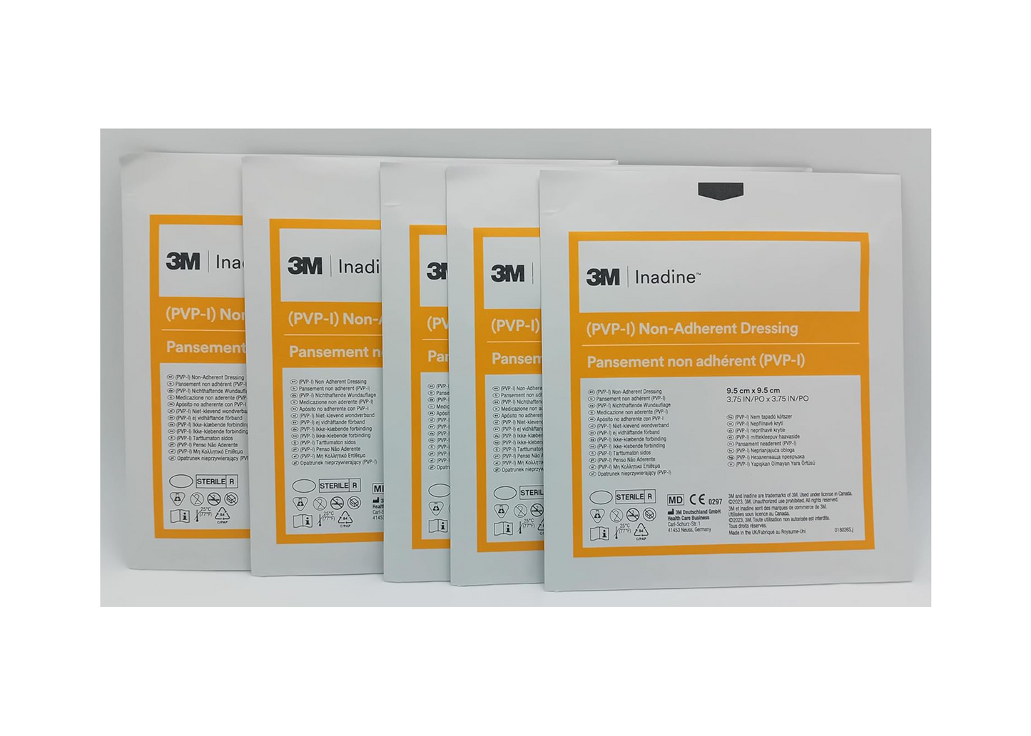 MediSale Non-Adherent Dressing 9.5cm x 9.5cm - Pack of 5