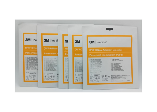 MediSale Non-Adherent Dressing 9.5cm x 9.5cm - Pack of 5