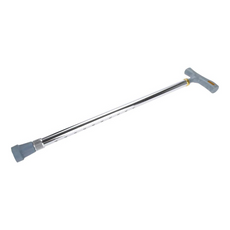 Naroote Aluminum Alloy Walking Stick – 10-Level Safety Adjustment (Silver, 24–38in) Halley Medical Supplies Ltd.
