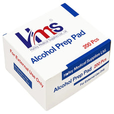 Alcohol Prep Pad, Sterile Wipes (Pack of 200)