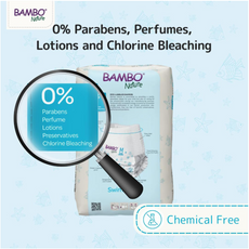 Bambo Nature Premium Swim Nappy Pants | Small Size 7-12 kg | Disposable & Eco-Labelled | Perfect Swimming Nappies for Water Activities | Swim Nappies for Babies