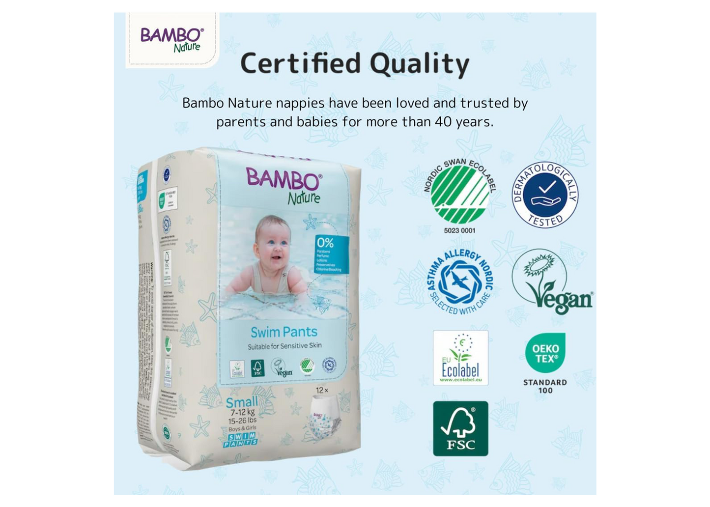 Bambo Nature Premium Swim Nappy Pants