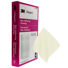 NonAdhering Dressing Gauze 7.6 cm x 20.3 cm, Enables fluid transfer to a secondary dressing, reducing the risk of exudate pooling and maceration1 (Pack of 24)
