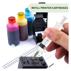 PEAKTOP 20 ml Plastic Syringe with Needle and Caps