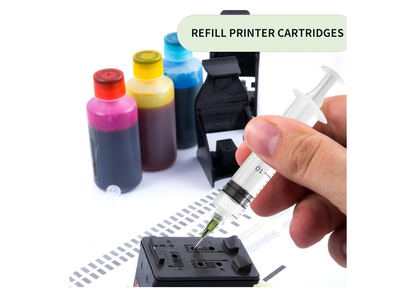 PEAKTOP 20 ml Plastic Syringe with Needle and Caps