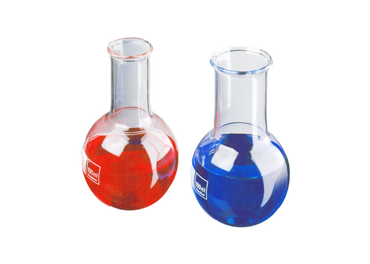 Flat bottom flasks