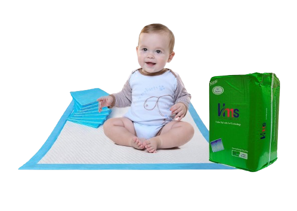 Halley Medical Supplies Under Pads with Gel Technology for Adult - Bed pads - 180 pads - Large 90x60 cm.