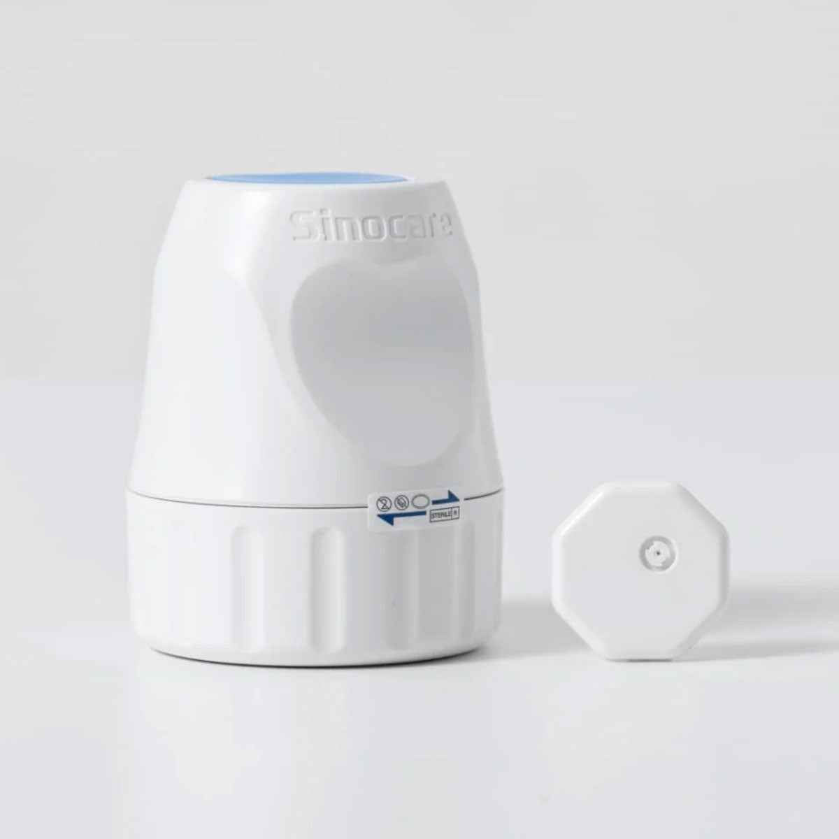 Sinocare iCan i6 Continuous Glucose Monitor 15 Days CGM Sensor Blood Sugar Monitoring Diabetes Management Smart Glucose Device Automatically Real-time 3 Minutes Readings Updates Tracking via App